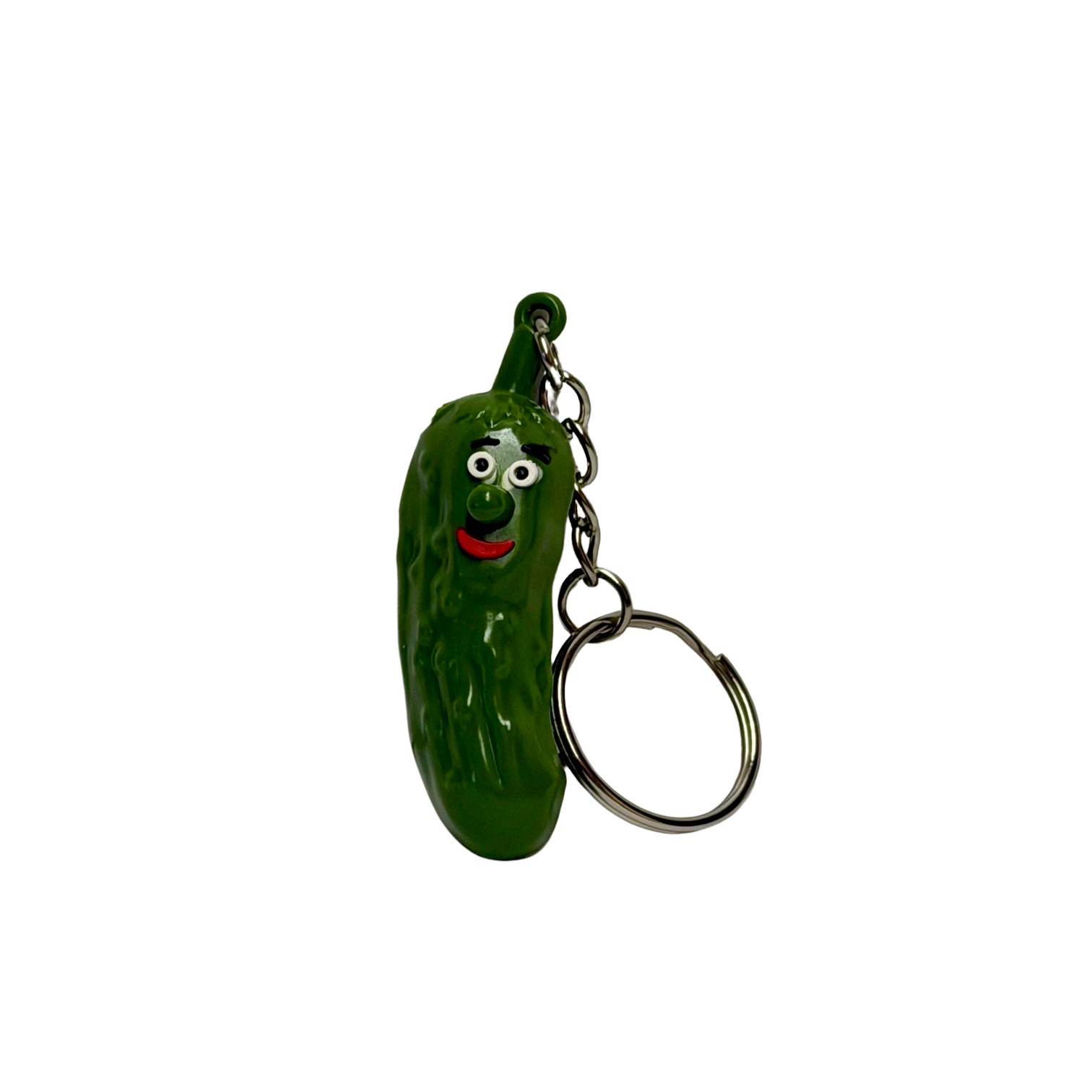 Schlüsselanhänger Gummi Gurke