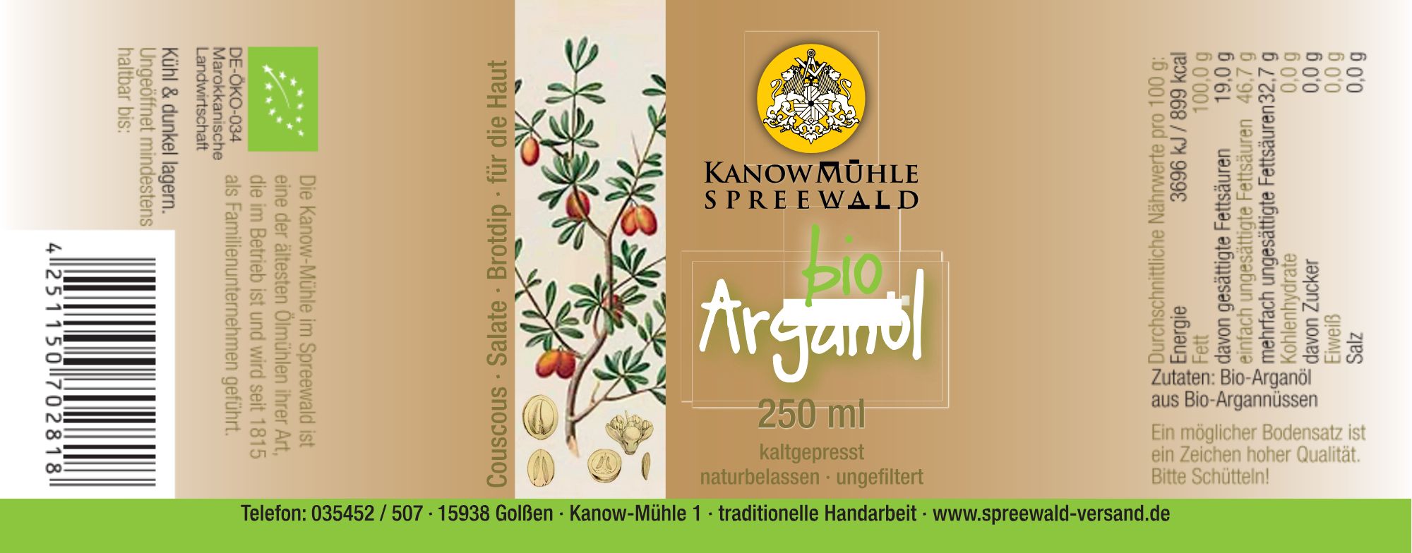 Arganöl (Bio)