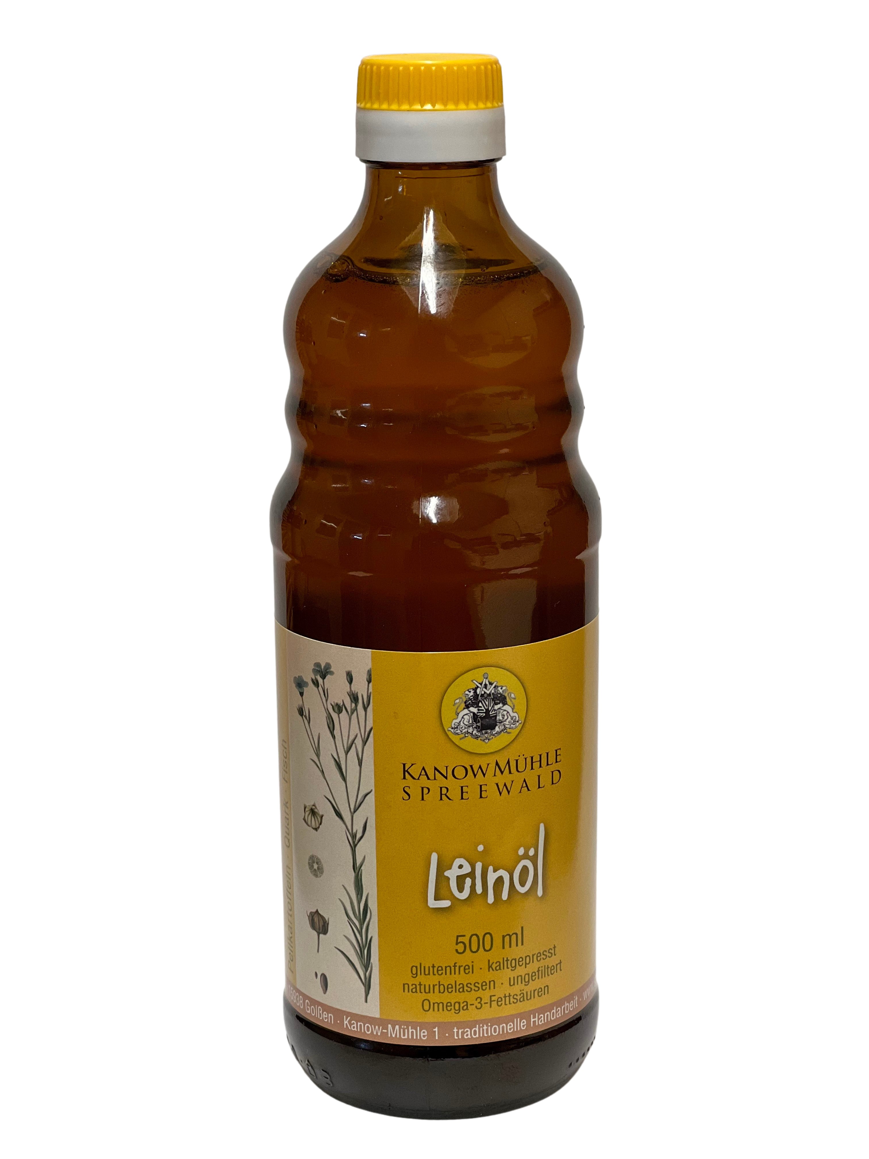 Kaltgepresstes Premium Leinöl aus dem Spreewald