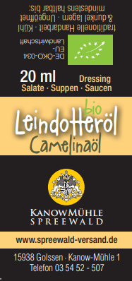 Leindotteröl (Bio)