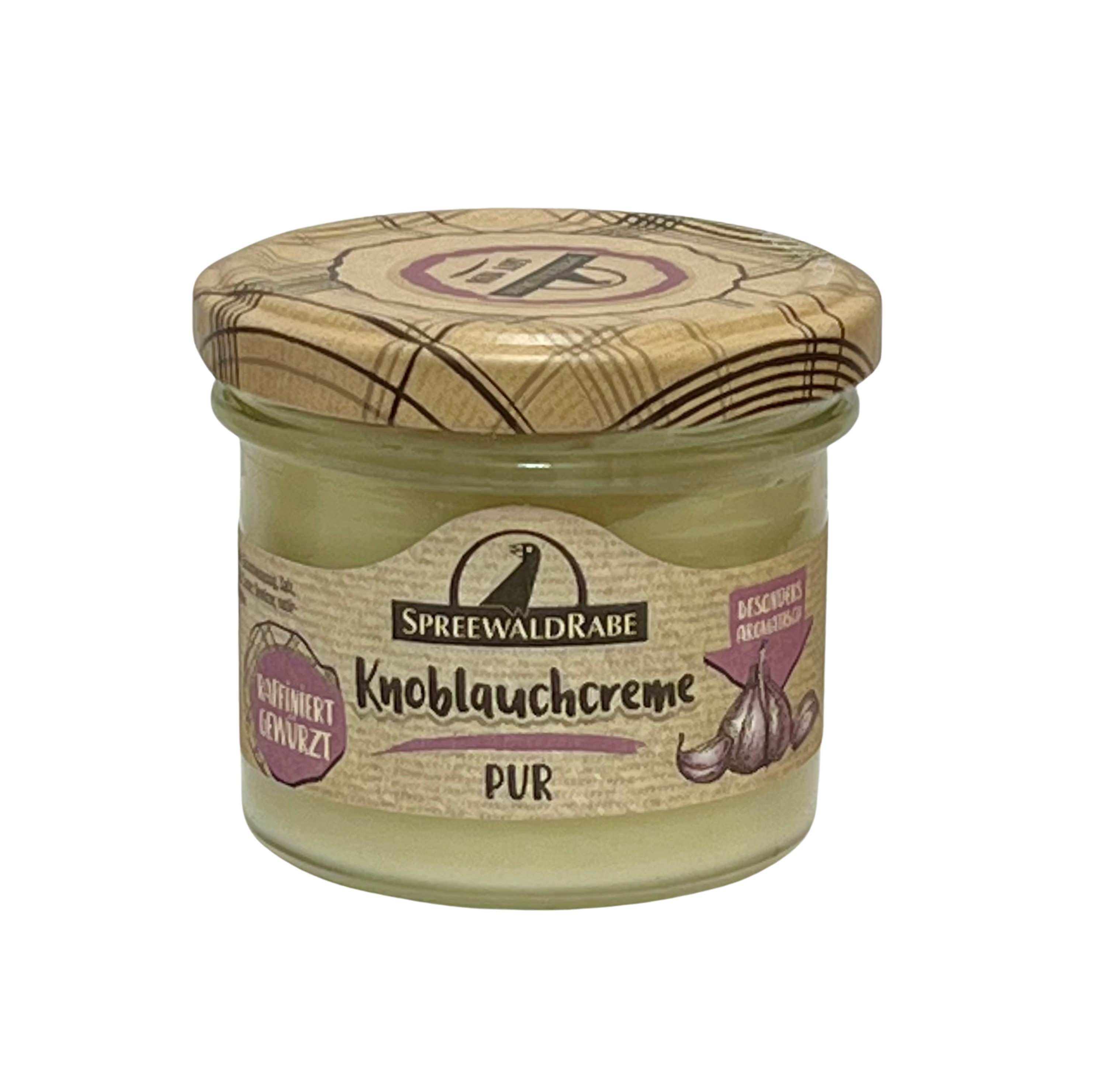 Knoblauchcreme pur
