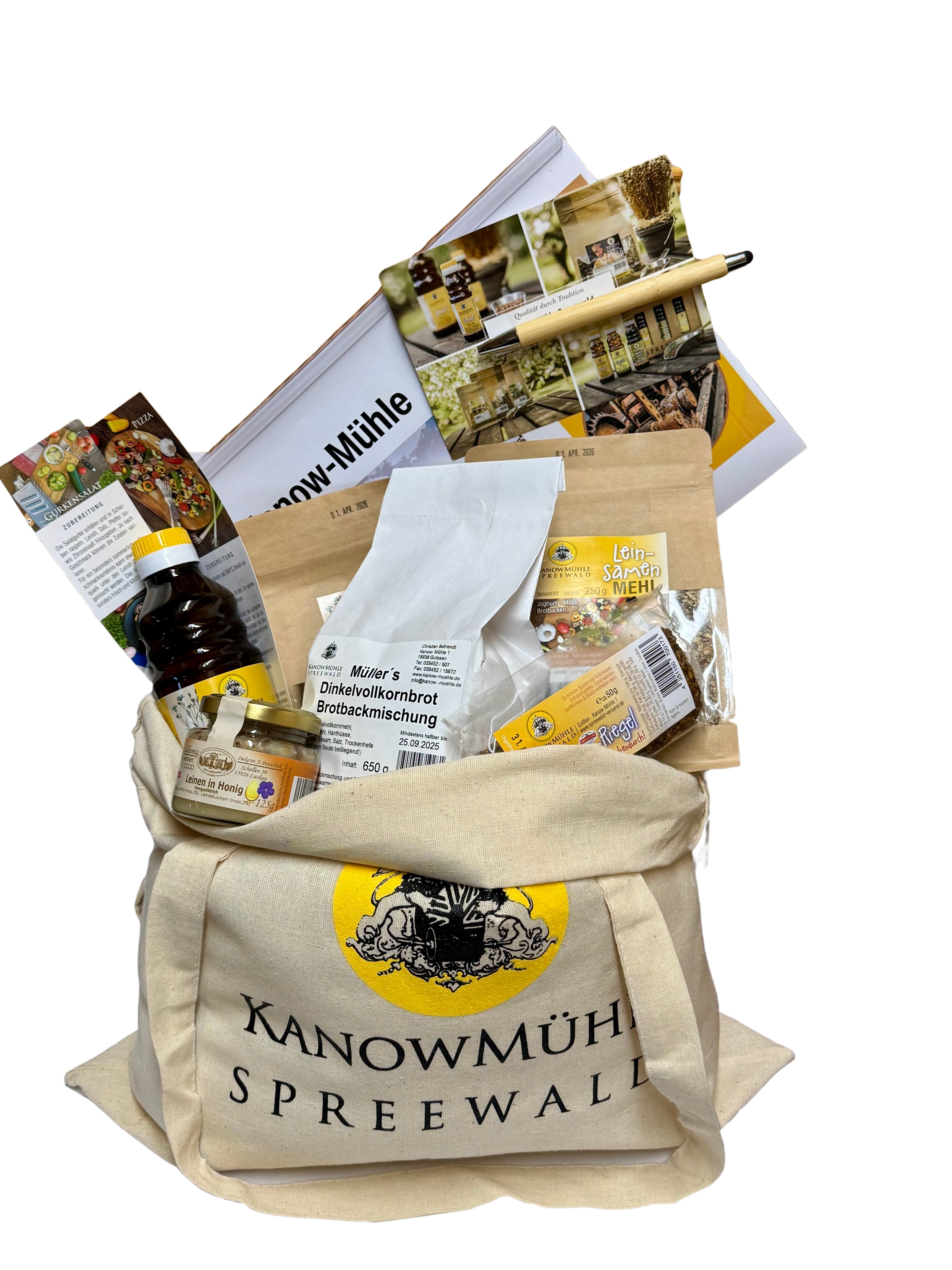 Bild 1 Kanow-Mühlen-Kennlernbeutel