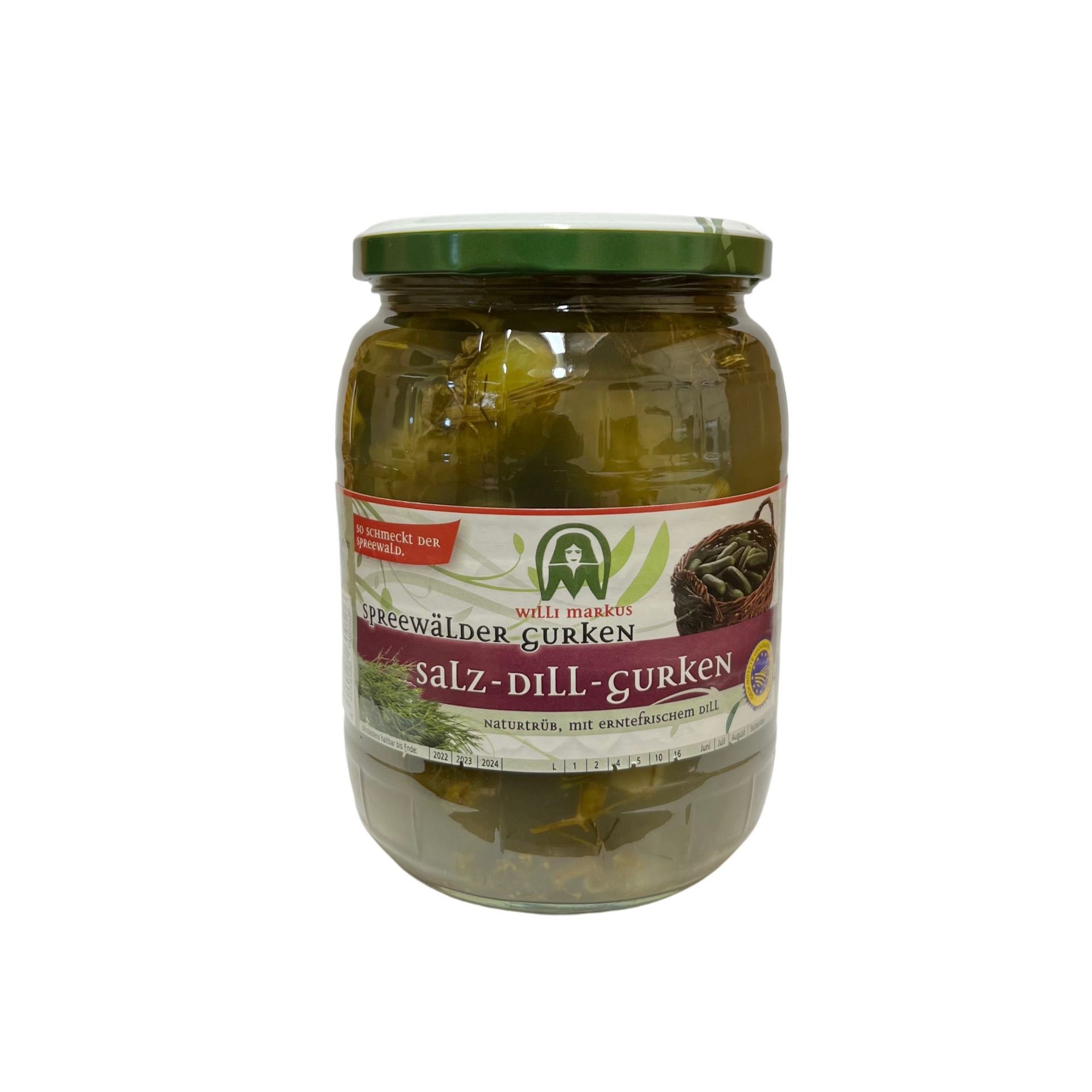 Spreewälder Salz-Dill-Gurken (Saure Gurken) | 1101